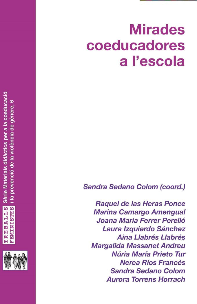 Mirades coeducadores a l'escola, de SEDANO COLOM, SANDRA | portada del libro