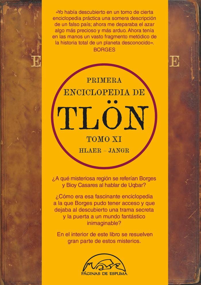 ENCICLOPEDIA DE TLON, de VIZCAINO, VV. AA. | portada del libro