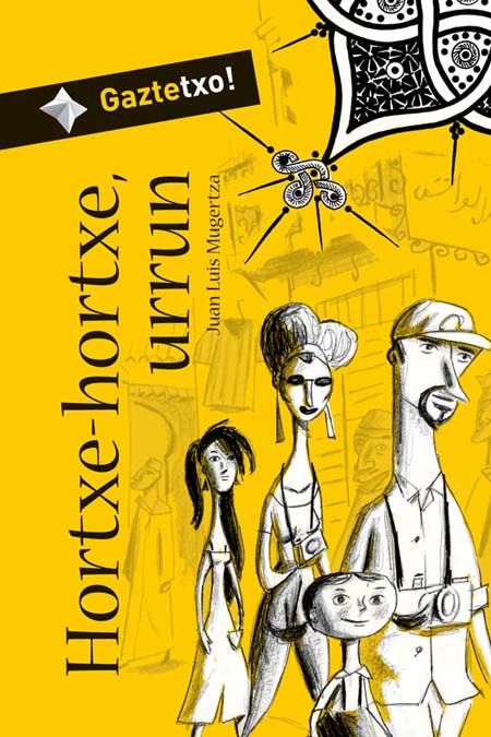 Hortxe-hortxe, urrun, de Mugertza | portada del libro