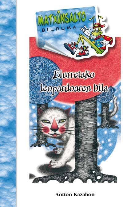 Elurretako leopardoaren bila, de Kazabon | portada del libro