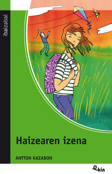 Haizearen izena, de Antton Kazabon Amigorena | portada del libro