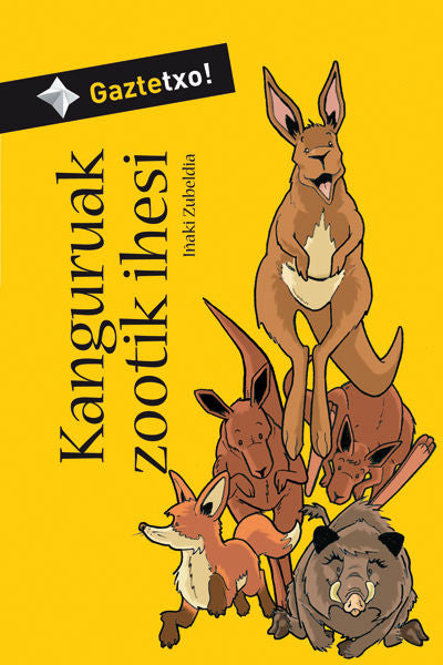 Kanguruak zootik ihesi, de Zubeldia Otegi, Iñaki | portada del libro