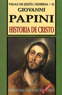 Historia de Cristo, de Papini | portada del libro