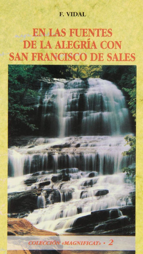 En las fuentes de la alegría con San Francisco de Sales, de Vidal Sánchez | portada del libro