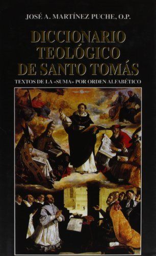 Diccionario teológico de Santo Tomás, de Martínez Puche, José A. | portada del libro