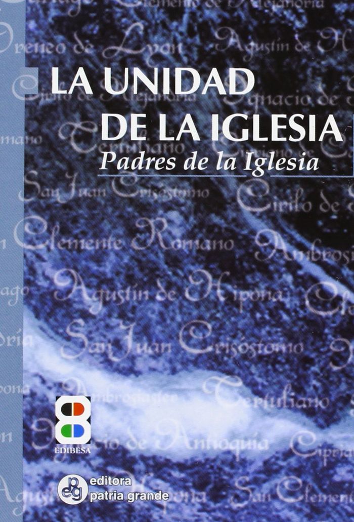 La unidad de la Iglesia, de De la Iglesia, Padres | portada del libro