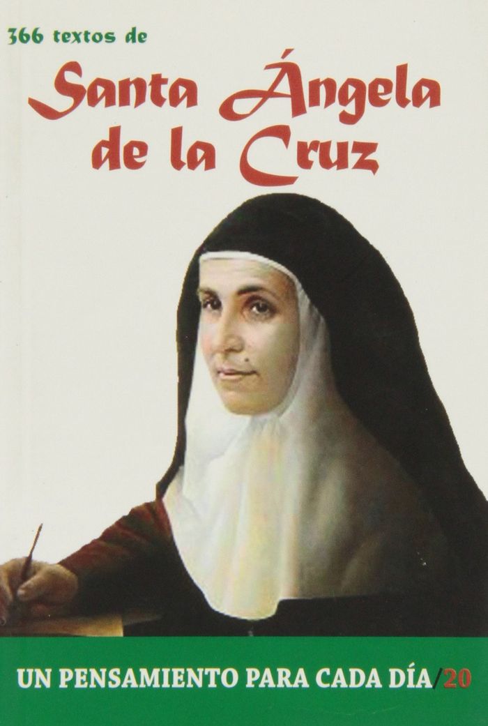 366 Textos de Santa Ángela de la Cruz, de Cervera Barranco, Pablo | portada del libro
