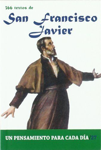 366 Textos de San Francisco Javier, de Cervera Barranco, Pablo | portada del libro