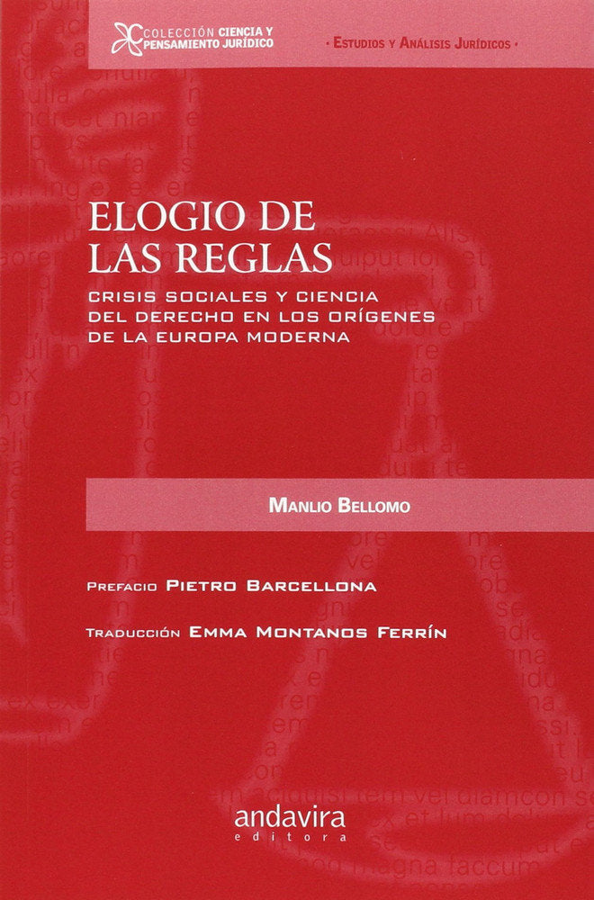 ELOGIO DE LAS REGLAS, de Montanos Ferrín, Emma | portada del libro