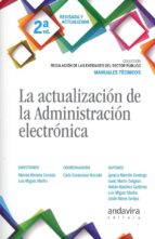 La actualización de la administración electrónica, de MARCOS ALMEIDA CERREDA | portada del libro