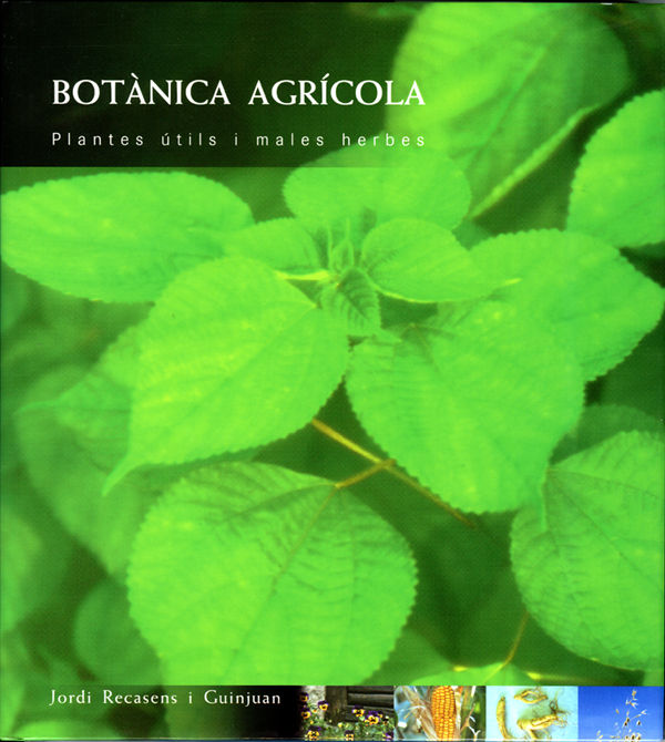 BOTANICA AGRICOLA, de RECASENS I GUINJUAN | portada del libro