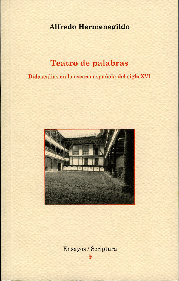 Teatro de palabras., de Hermenegildo | portada del libro