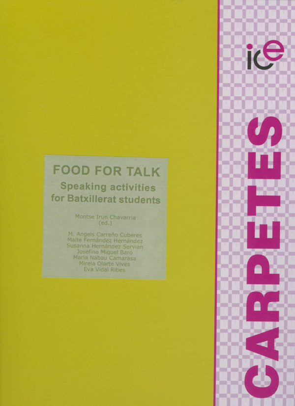 Food for talk., de Carreño Cuberes, M. Angels | portada del libro