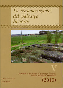 Territori i Societat: el paisatge històric V., de Bolòs, Jordi | portada del libro