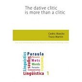 The dative clitic is more than a clitic., de Boeckx, Cedric | portada del libro