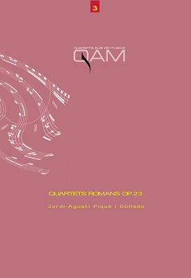 Quartets romans op.23., de Piqué Collado | portada del libro