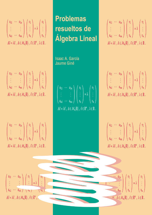 Problemas resueltos de álgebra lineal., de García Rodríguez | portada del libro