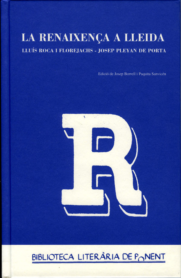 La Renaixença a Lleida., de Borre | portada del libro