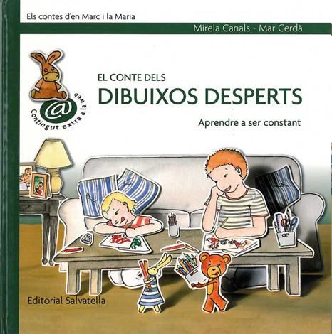 CONTE DELS DIBUIXOS DESPERTS, EL, de CANALS BOTINES | portada del libro