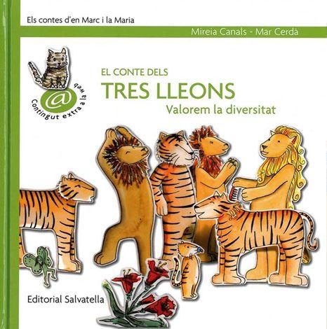 CONTE DELS TRES LLEONS, EL, de CANALS BOTINES | portada del libro