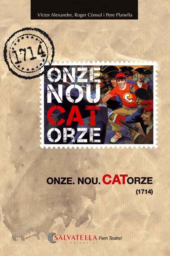 Onze.Nou.CATorze (1714), de Alexandre Benet | portada del libro