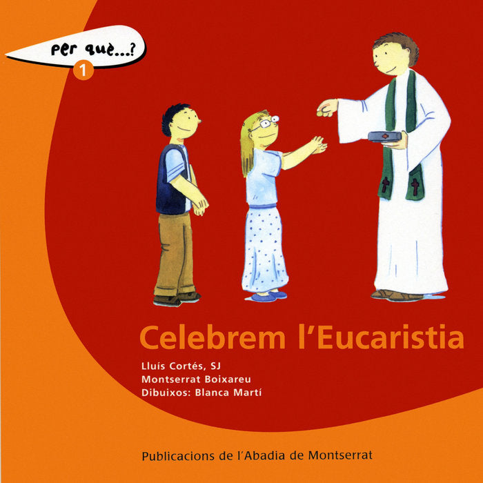 Celebrem l'Eucaristia, de Cortés Forteza, Lluís | portada del libro
