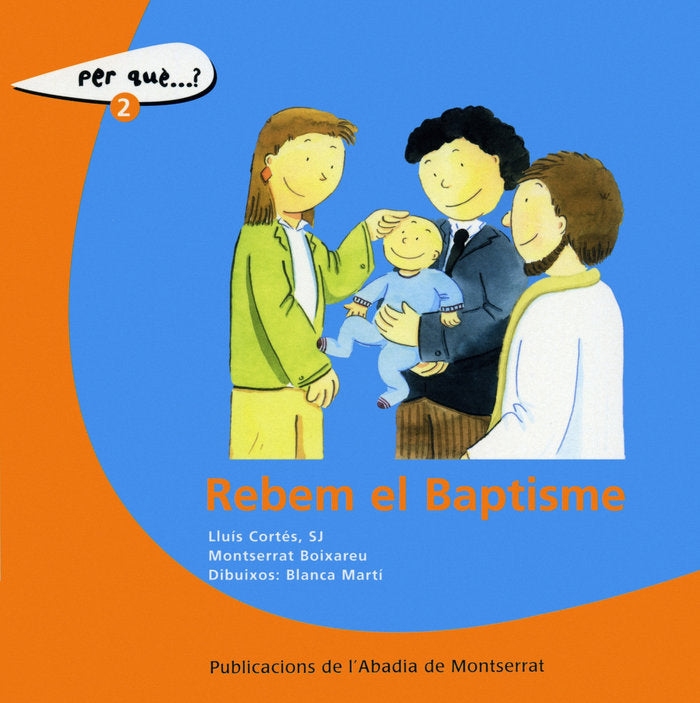 Rebem el Baptisme, de Cortés Forteza, Lluís | portada del libro