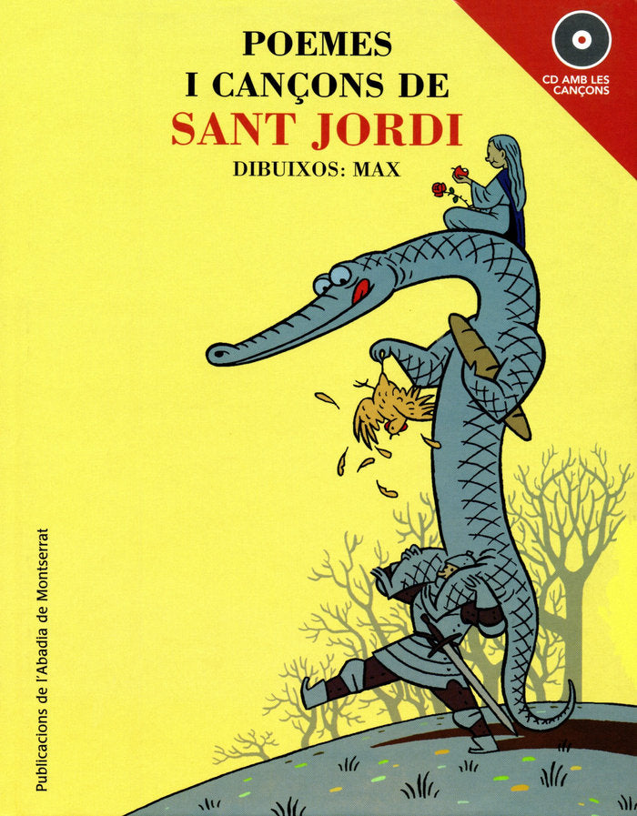 POEMES I CANÇONS DE SANT JORDI (LLIBRE I CD), de CAPDEVILA GISBERT | portada del libro