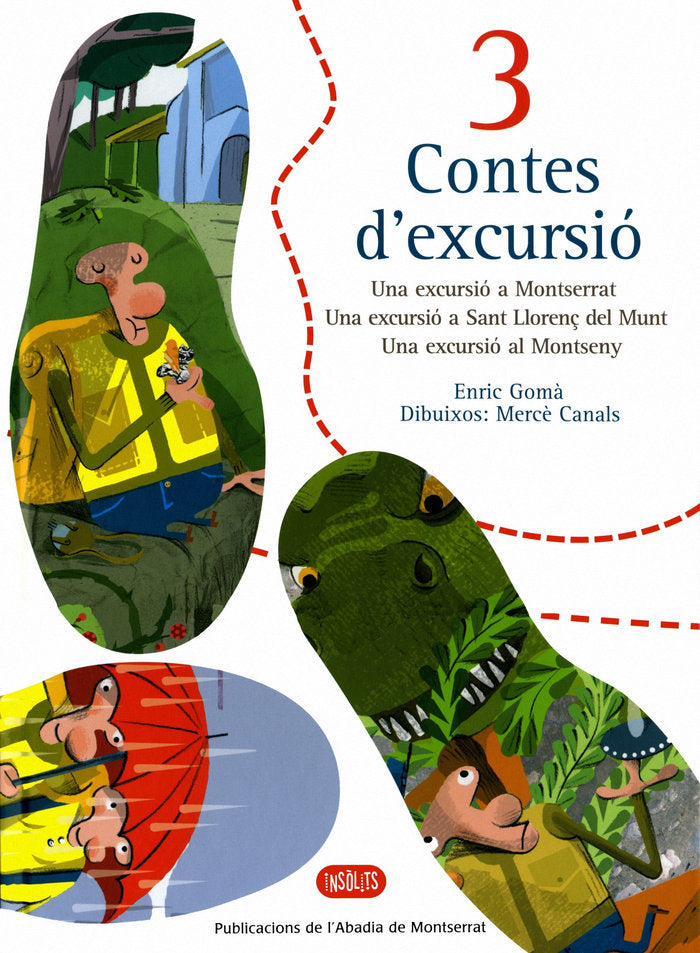 3 contes d'excursió, de Gomà i Ribas | portada del libro