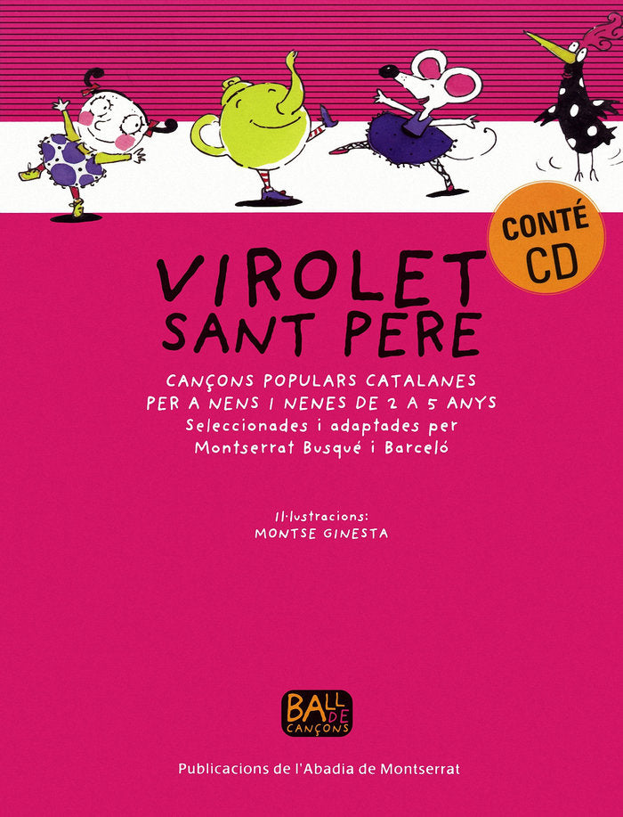 VIROLET SANT PERE, de BUSQUE I BARCELO, MONTSERRAT | portada del libro