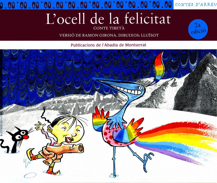 L'ocell de la felicitat. Conte tibetà, de Girona Duran, Ramon | portada del libro