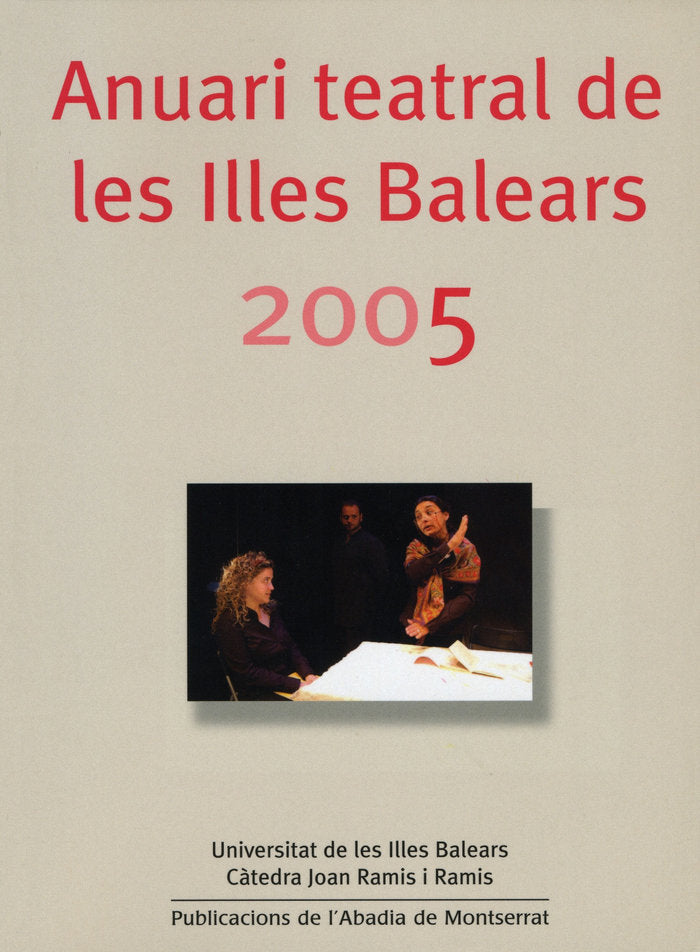 Anuari teatral de les Illes Balears 2005, de PERELLO FELANI, FRANCESC | portada del libro