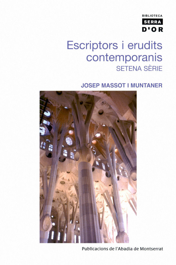 Escriptors i erudits contemporanis. Setena sèrie, de Massot i Muntaner, Josep | portada del libro