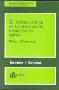 ESTADO ACTUAL DE LA NEGOCIACION COLECTIVA EN ESPAÑA, EL, de MINISTERIO DE TRABAJO E INMIGRACION | portada del libro