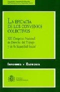 La eficacia de los convenios colectivos, de CONGRESO NACIONAL DE DERECHO DEL TRABAJO | portada del libro