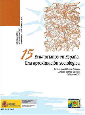 Ecuatorianos en España. Una aproximación sociológica., de IOÉ, Colectivo | portada del libro