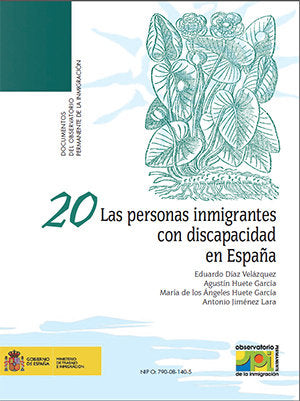 Las personas inmigrantes con discapacidad en España., de Díaz Velazquez, Eduardo | portada del libro