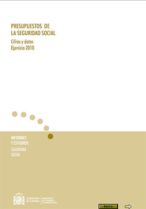 Presupuestos de la Seguridad Social. Cifras y datos. Ejercicio 2010., de Desconocido | portada del libro