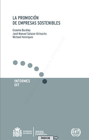 La promoción de empresas sostenibles., de Varios autores | portada del libro