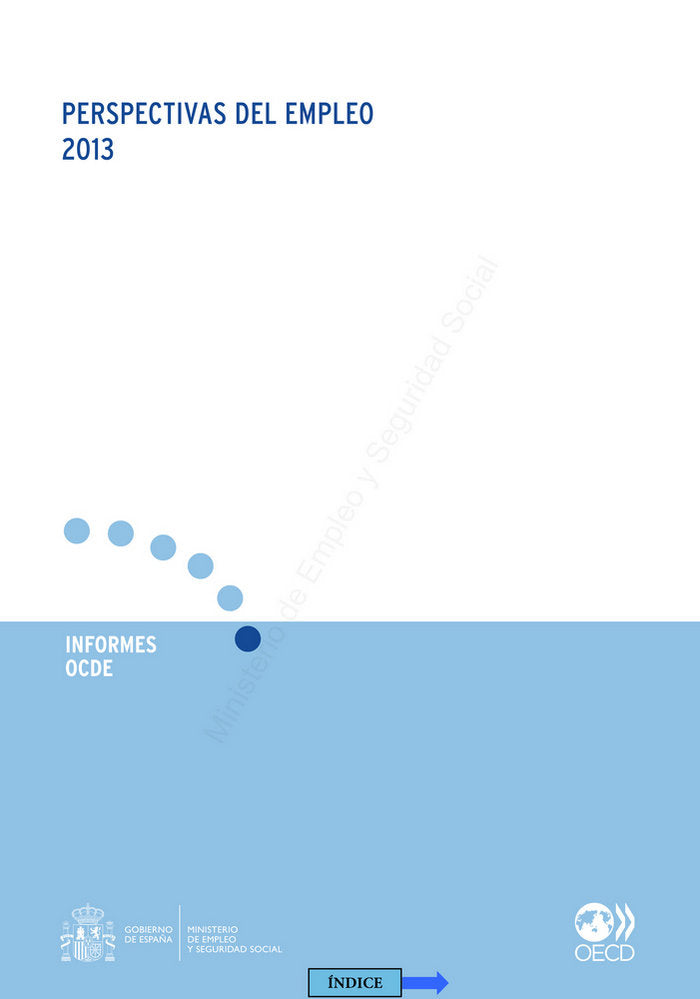 Perspectivas del empleo 2013., de Desconocido | portada del libro