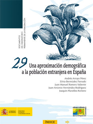 Una aproximación demográfica a la población extranjera en España, de Hernández Rodriguez, Juan Antonio | portada del libro