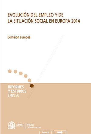 Evolución del Empleo y de la situación social en Europa 2014, de Comisión Europea | portada del libro
