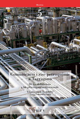 Comunicació i risc petroquímic a Tarragona, de Varios autores | portada del libro
