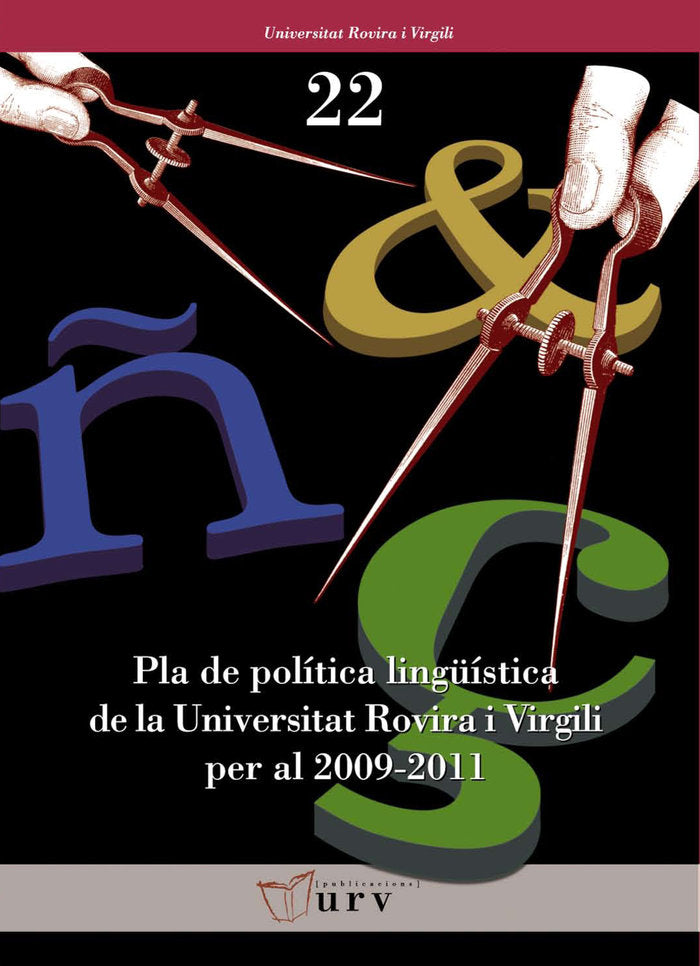 Pla de política lingüística de la URV per al 2009-2011, de Varios autores | portada del libro
