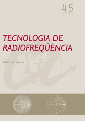 Tecnologia de radiofreqüència, de Lázaro, Antonio | portada del libro