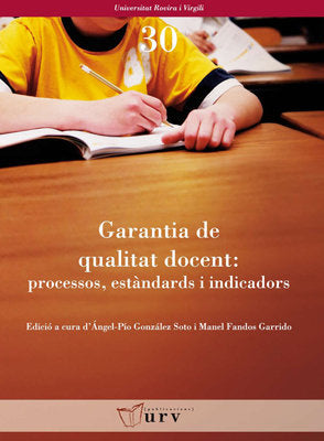 Garantia de qualitat docent: processos, estàndards i indicadors, de Varios autores | portada del libro