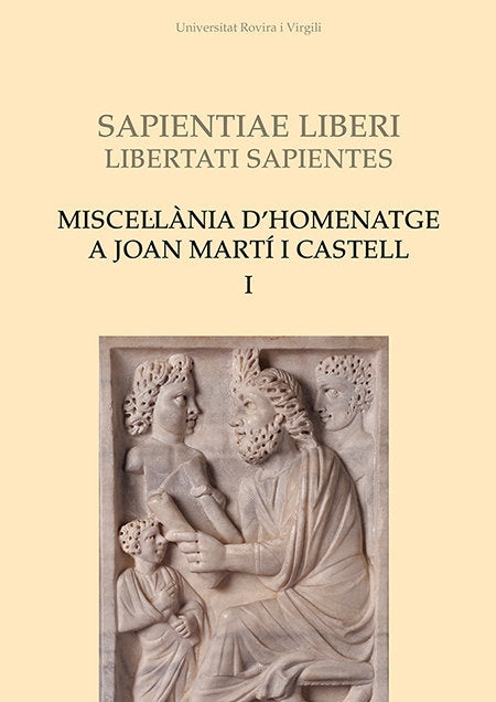 Miscel·lània d'homenatge a Joan Martí i Castell (I) | portada del libro