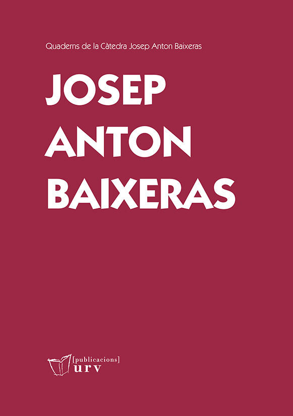 Josep Anton Baixeras, de Varios autores | portada del libro