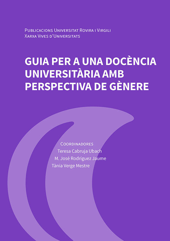 Guia per a una docència universitària amb perspectiva de gènere, de Varios autores | portada del libro