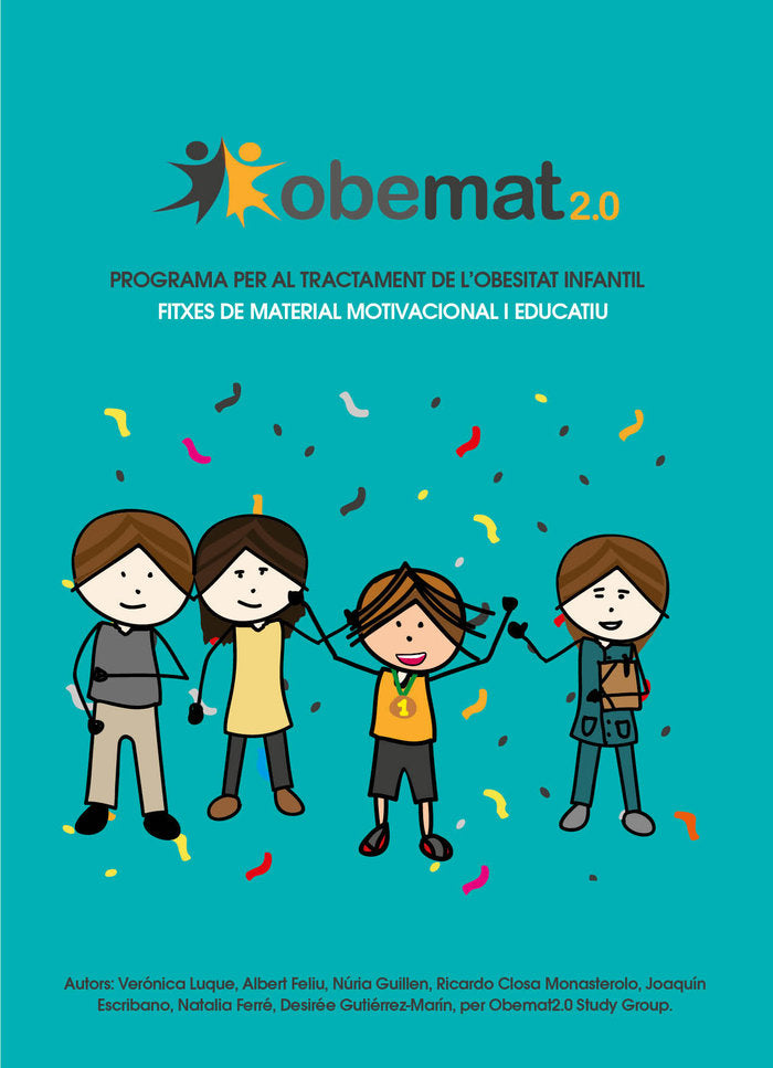 Obemat 2.0. Programa per al tractament de l'obesitat infantil, de Varios autores | portada del libro